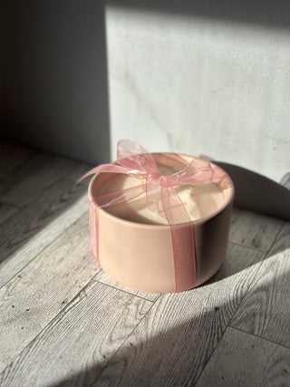 Limited Edition: Pink + Pine Serenity 3-Wick Soy Candle | The Pink Chair Project 83 Main Candle Company