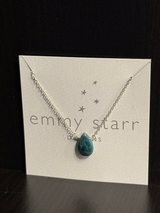 Apatite Drop Neck - Jewelry by emmy starr Emmy Starr