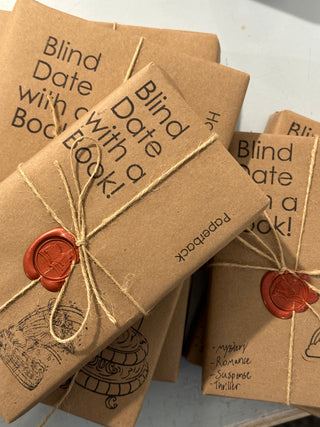 Blind Date With a Book - HALF MYSTERY HALF ROMANCE I Love Books and Bows