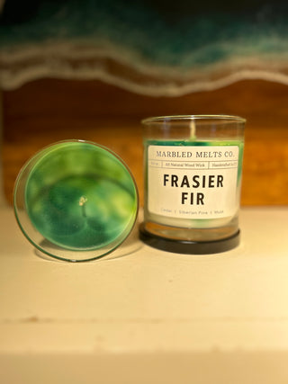 Frasier Fir Candle | Marbles Melts Co. Marbled Melts Co.
