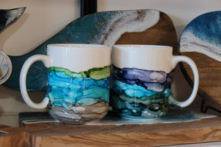 Ocean Waves Coffee Mugs - Gypsy Waves Gypsy Waves