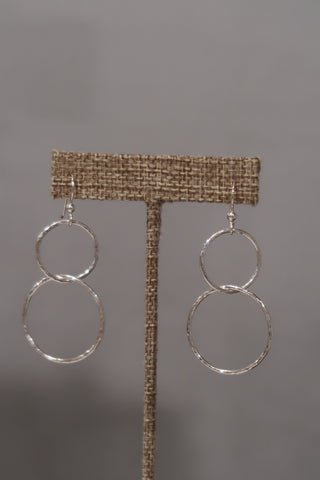 Double Hoop Earrings- Jewelry by emmy starr Emmy Starr