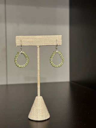 Peridot Wrap earrings - Jewelry by emmy starr Emmy Starr