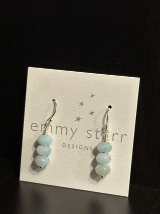 Amazonite Stack Earrings - Jewelry by emmy starr Emmy Starr