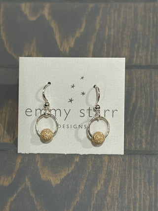 Shiny Bead Earrings - Jewelry by emmy starr Emmy Starr