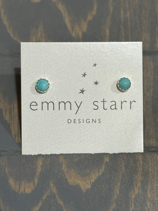 Amazonite Stud Earrings - Jewelry by emmy starr Emmy Starr