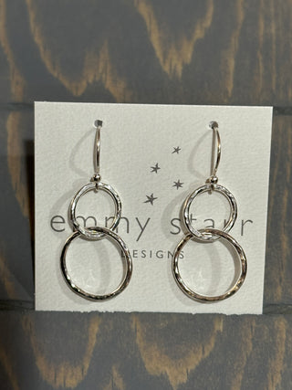 Sterling Silver Droop Earrings - Jewelry by emmy starr Emmy Starr
