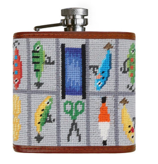 Needlepoint Flask - Various Styles Smathers & Branson