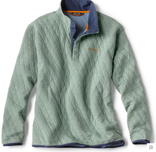 Orvis Outdoor Quilted Snap Sweatshirt, Juniper, Medium : : Clothing,  Shoes & Accessories