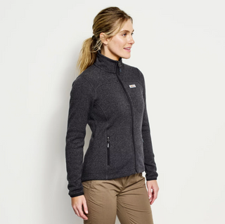 Women's Recycled Sweater Fleece Jacket Piper and Dune