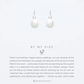 By My Side Pearl Drop Earrings | Bryan Anthonys Bryan Anthonys