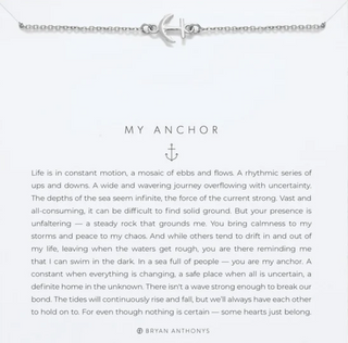 My Anchor Necklace | Bryan Anthonys Piper and Dune