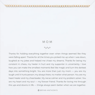 Mom Tennis Necklace | Bryan Anthonys Piper and Dune