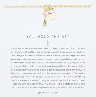 You Hold The Key Necklace | Bryan Anthonys Piper and Dune