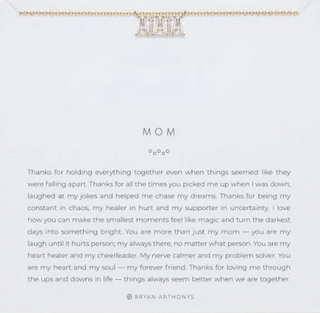 Mom Necklace - Silver & Gold | Bryan Anthonys Bryan Anthonys