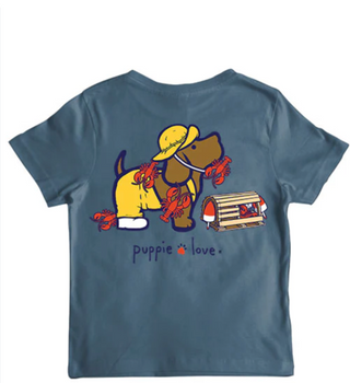 Lobster Pup Youth T-Shirt | Puppie Love MD-BRAND