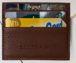 Roma Credit Card Holder Luken + Co