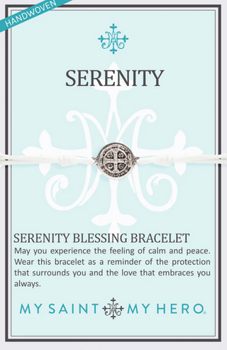 Serenity Blessing Bracelet - Variety of Colors! My Saint My Hero