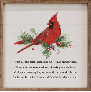 With All Celebrations- Cardinal Frame- Kendrick Home Kendrick Home