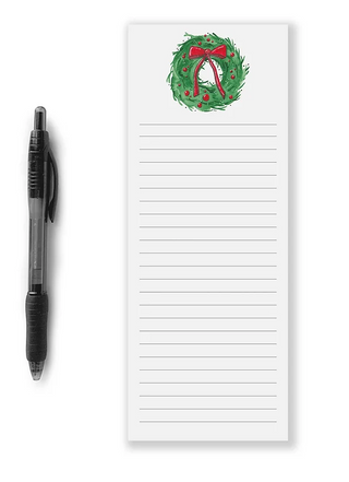 Christmas Lined Notepad - Eileen Graphics Eileen Graphics