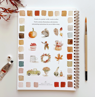 Holiday Watercolor Workbooks- 3 Options! | Emily Lex Emily Lex