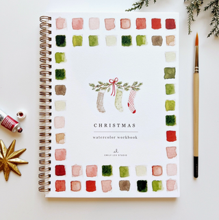 Holiday Watercolor Workbooks- 3 Options! | Emily Lex Emily Lex