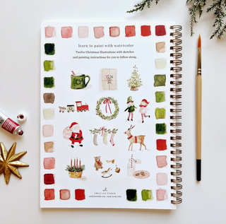 Holiday Watercolor Workbooks- 3 Options! | Emily Lex Emily Lex