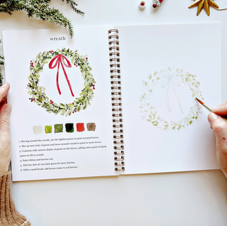 Holiday Watercolor Workbooks- 3 Options! | Emily Lex Emily Lex