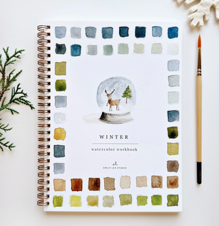 Holiday Watercolor Workbooks- 3 Options! | Emily Lex Emily Lex