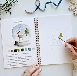 Holiday Watercolor Workbooks- 3 Options! | Emily Lex Emily Lex