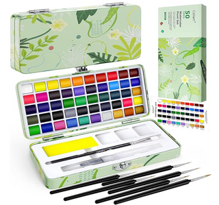 Watercolor Complete Paint Set Amazon