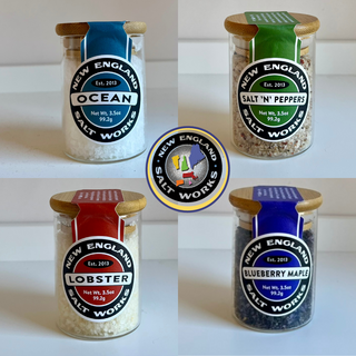 New England Salt Works - 4 Flavors Down Island Farm Foods