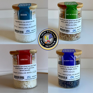 New England Salt Works - 4 Flavors Down Island Farm Foods