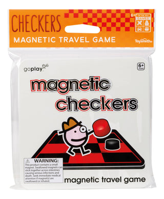 Magnetic Travel Games, Assortment of 6 Games, 24/Display Toysmith