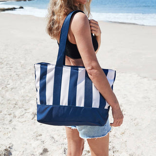 Dock & Bay Canvas Beach Bags - Whitsunday Blue Dock & Bay USA