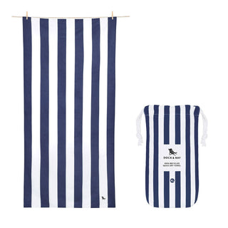 Dock & Bay Quick Dry Towels - Cabana - Whitsunday Blue Dock & Bay USA