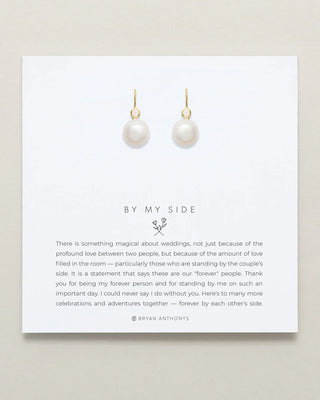 By My Side Pearl Drop Earrings | Bryan Anthonys Bryan Anthonys