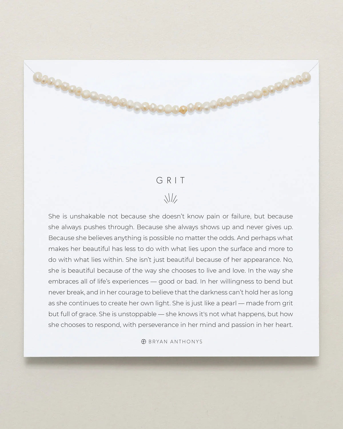True Grit White Pearl Pendant Necklace – RudyBlu