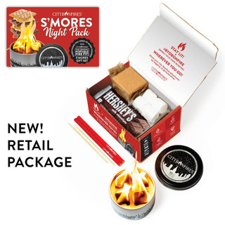 S'mores Night Pack City Bonfires - Portable Fire Pits