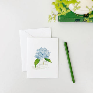 Flower notecards set emily lex studio