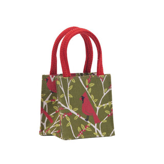 CARDINAL Itsy Bitsy Reusable Gift Bag Tote, Small rockflowerpaper