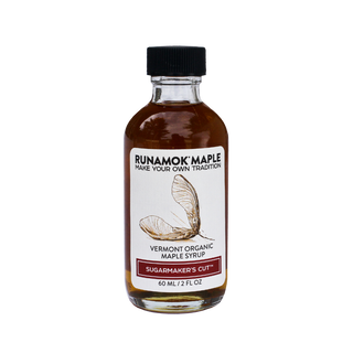 Sugarmaker's Cut Pure Organic Maple Syrup 60ml Runamok