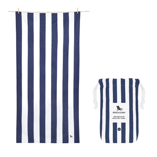 Dock & Bay Quick Dry Towels - Cabana - Whitsunday Blue Dock & Bay USA