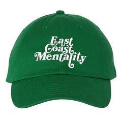 East Coast Mentality Dad Hat | Green | Barstool Sports Barstool Sports