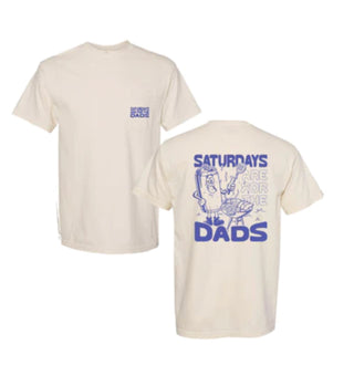 Saturdays Are For The Dads Grill Pocket Tee Barstool Sports
