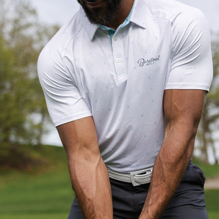 UNRL X Barstool Golf Crossed Tees Polo Shirt - Men Barstool Sports