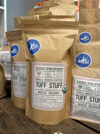 Tuff Stuff - Zero Prophet Organic Whole Bean Coffee - 2 Sizes Zero Prophet Coffee LLC