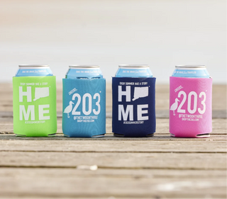 Connecticut Home Koozies - 3 Color Options TheTwoOhThree