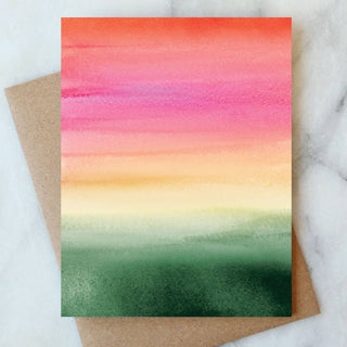 Ombré Blank Greeting Card | Everyday Card Abigail Jayne Design