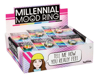 Millennial Mood Rings, Witty, Trend Right Moods Toysmith